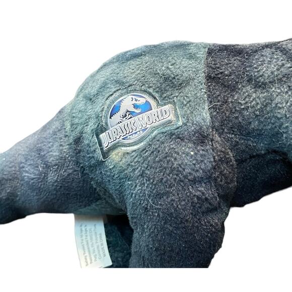 Jurassic World Plush Raptor Dinosaur Toy Nursery Decor Shower Gift 15” Lot of 2 - Picture 6 of 11